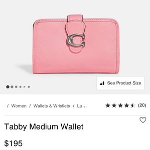 Coach Tabby Medium Wallet